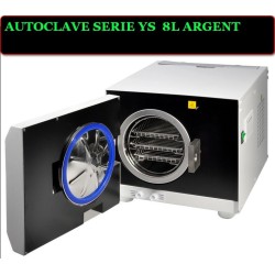 AUTOCLAVE CLASSE B SERIE ARGENT 8 L AVEC   IMPRIMANTE