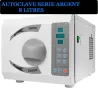 AUTOCLAVE CLASSE B SERIE ARGENT   8L AVEC IMPRIMANTE - LIVRAISON GRATUITE - PAS DE TVA