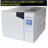 AUTOCLAVE CLASSE B SERIE E LCD NOIR 18 LITRES 1649,34€ LIVRAISON COMPRISE