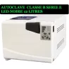 AUTOCLAVE CLASSE B SERIE E LED NOIRE 12 LITRES 1552,60€ TTC LIVRAISON COMPRISE