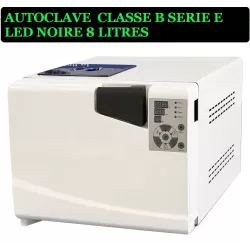 AUTOCLAVE CLASSE B  SERIE E  LED NOIRE 8 LITRES 1505,36€  LIVRAISON  COMPRISE